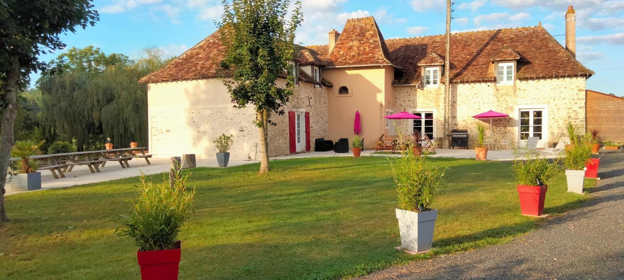Gite & Chambre D'Hotes Du Moulin Villa Brulon Luaran gambar